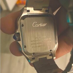 Cartier Watch Sapphire Stone (Unisex)